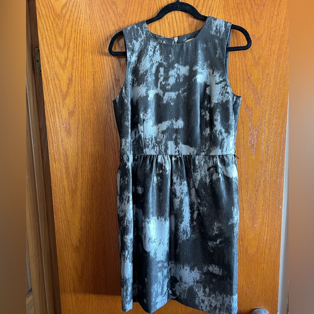 Michael Kors Black and Silver Cocktail Dress